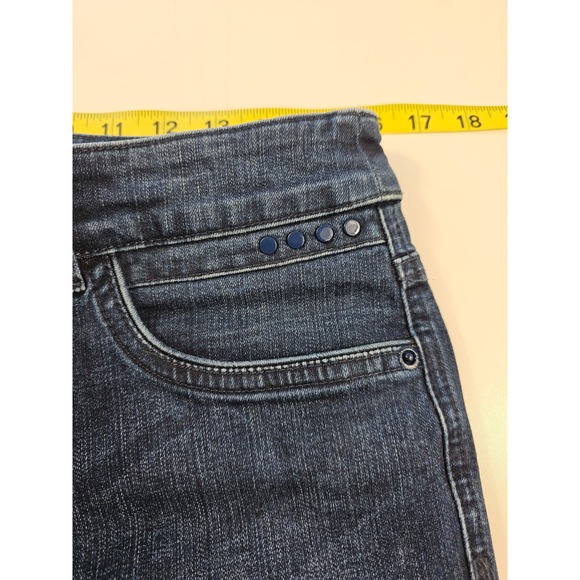 So slimming by chicos size 0.5 blue jeans ( USA 6) career casual EUC - Picture 2 of 8